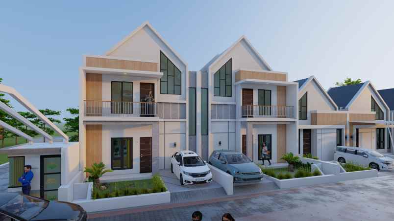 jual rumah konsep scandinavian dekat wisata prambanan