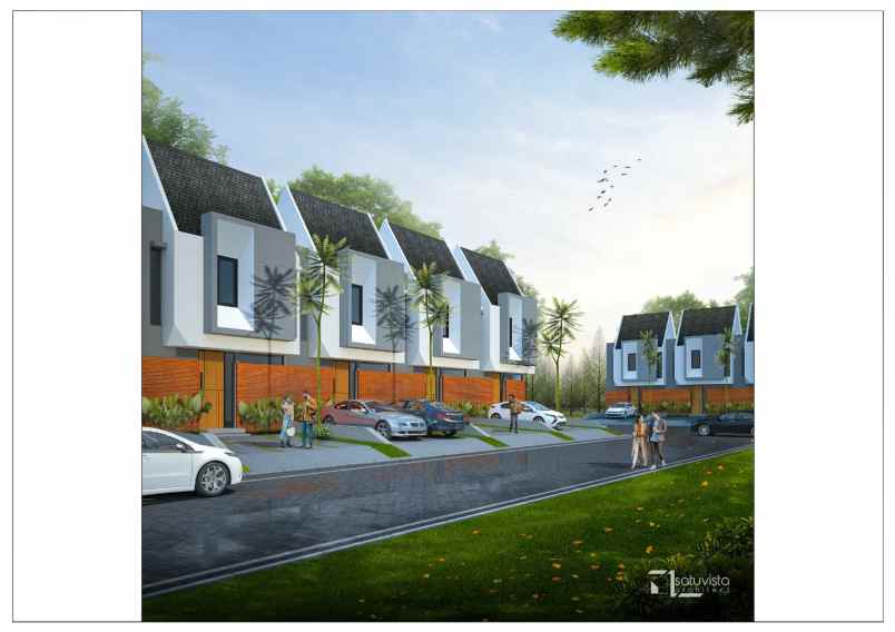 jual rumah ready 2 lantai di tengah kota malang