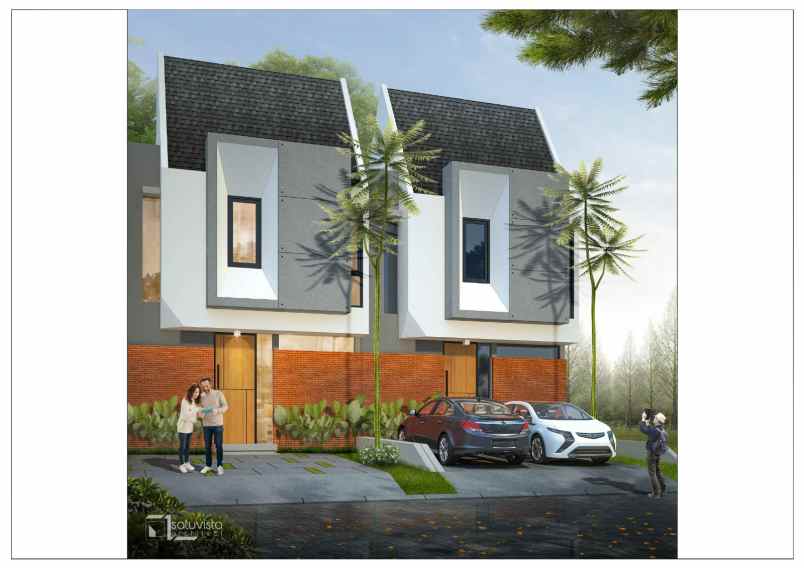 jual rumah ready 2 lantai di tengah kota malang