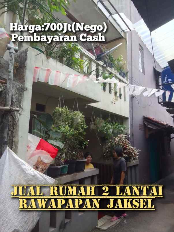 jual rumah second 2 lantai