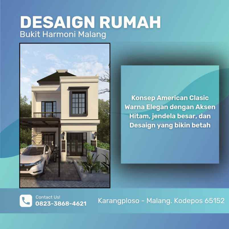jual rumah villa malang dekat batu