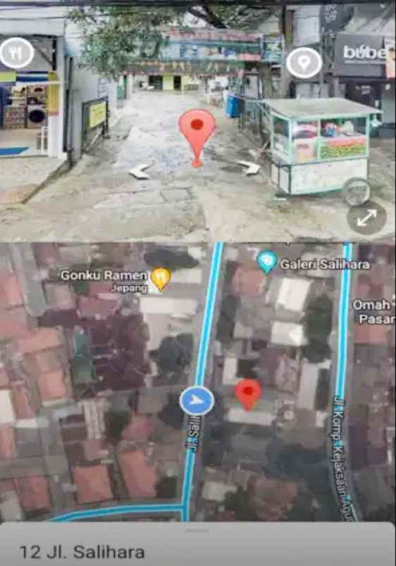 jual tanah 420 m2 di jati padang jakarta selatan