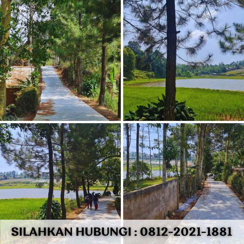 jual tanah view danau dan gunung di bandung