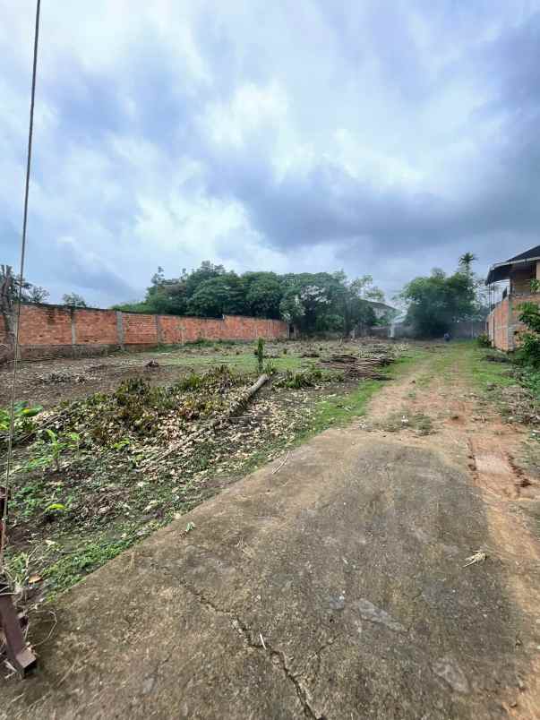 lokasi strategis tanah sukabangun 2 bebas banjir