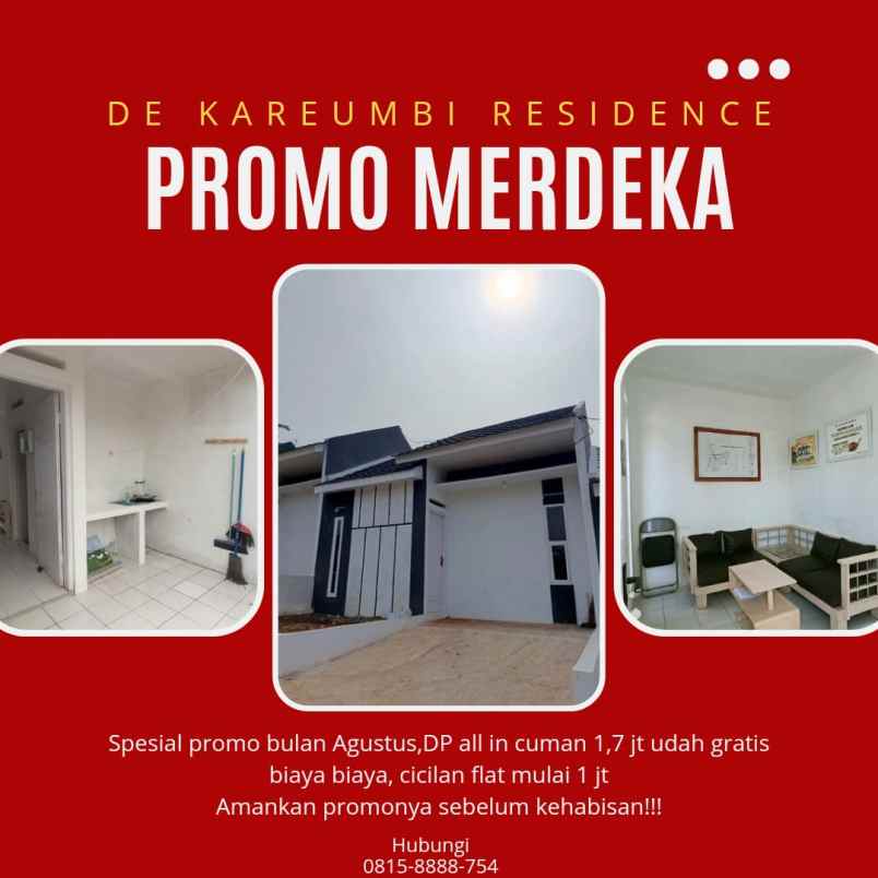 promo bulan agustus perumahan de kareumbi residence