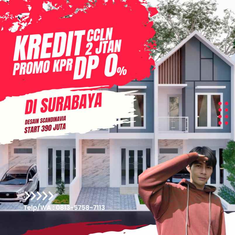 promo merdeka rumah scandinavia di kota surabaya