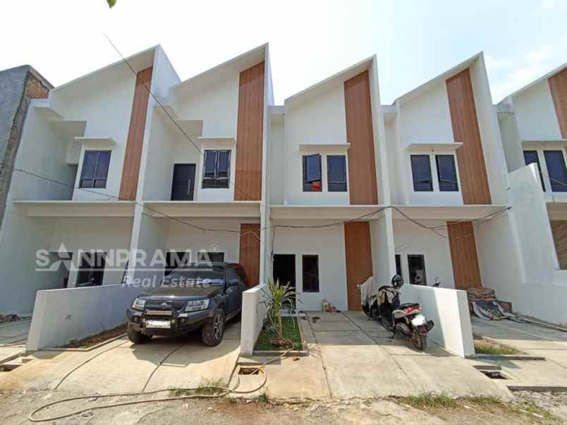 rumah 2 lantai cluster 4000 jutaan sawangan iml