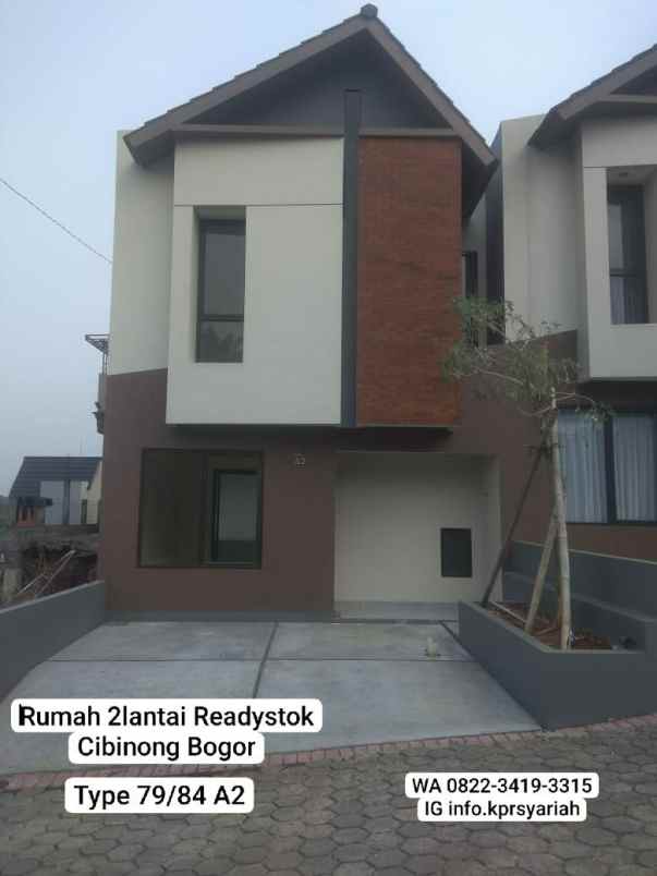 rumah baru 2 lantai readystok cibinong bogor