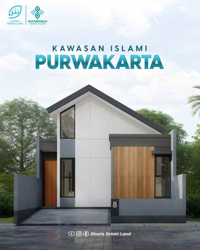 rumah bergaya scandinavian di purwakarta