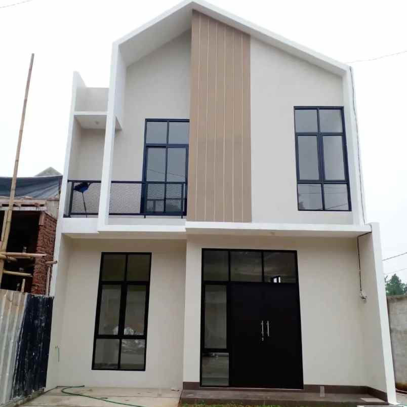 rumah cantik modern bsd 2 lantai 900 jutaan