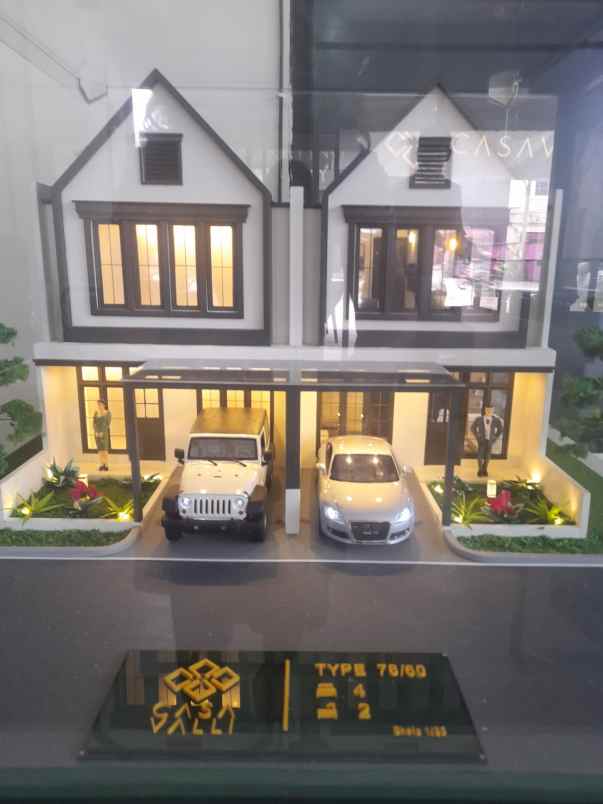 rumah cluster mewah di pondok ranji ciputat