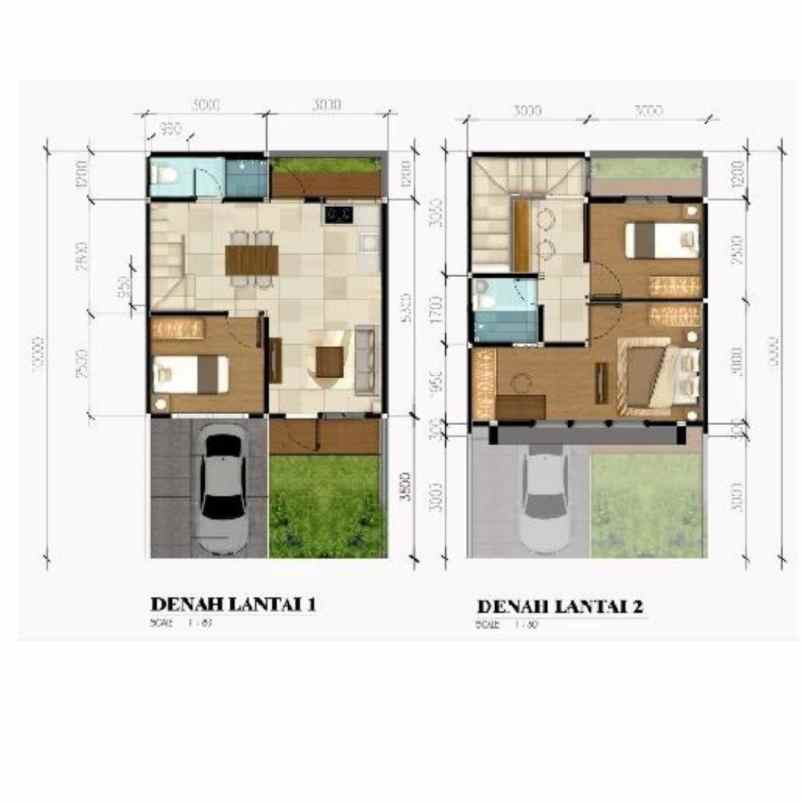 rumah cluster mewah di pondok ranji ciputat