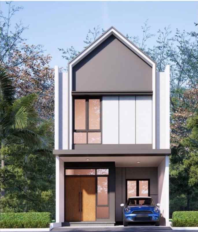 rumah dalam mini cluster dekat jalan utama di ciracas