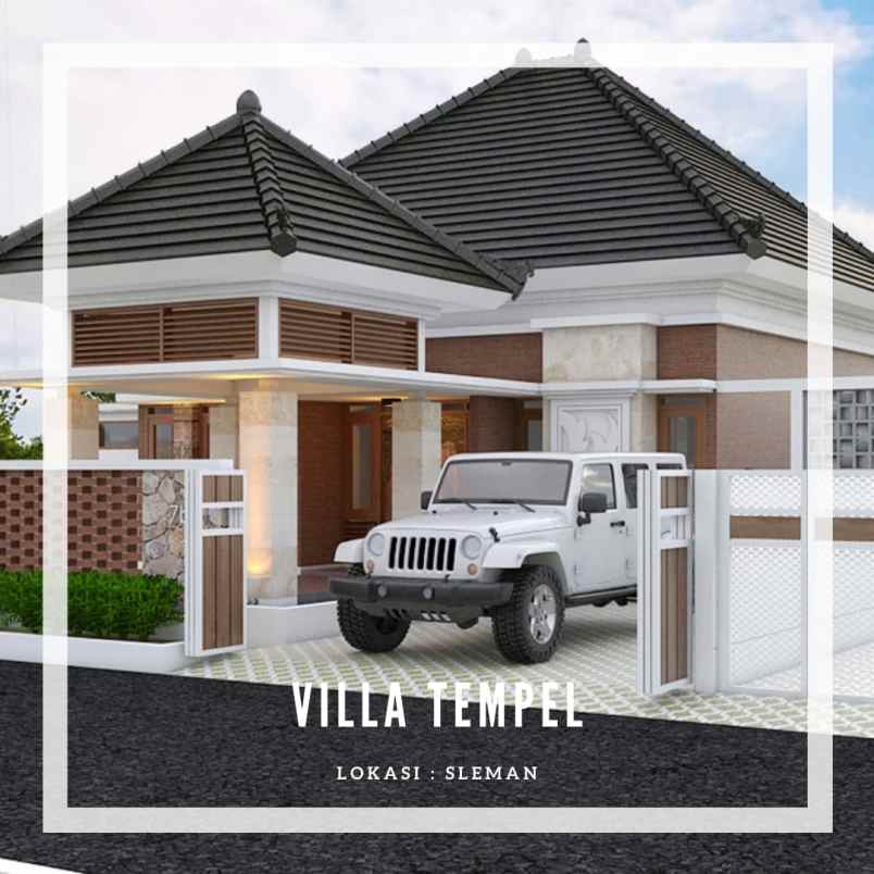 rumah dan villa cantik di sleman