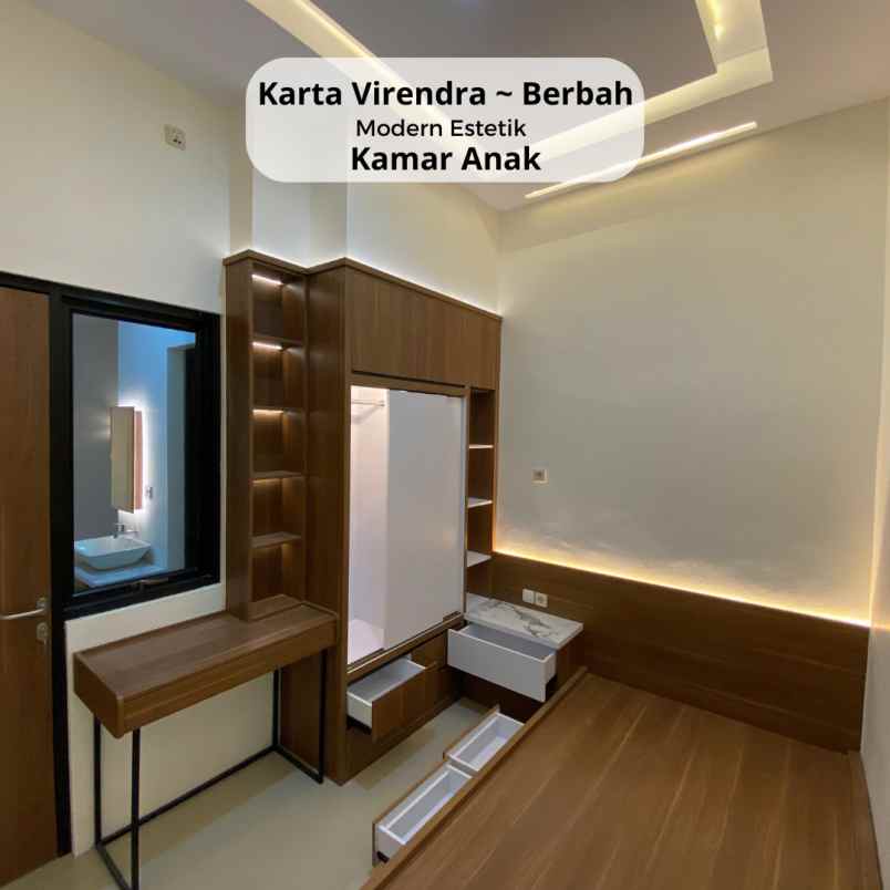 rumah dekat candi prambanan karta virendra tipe 60 85