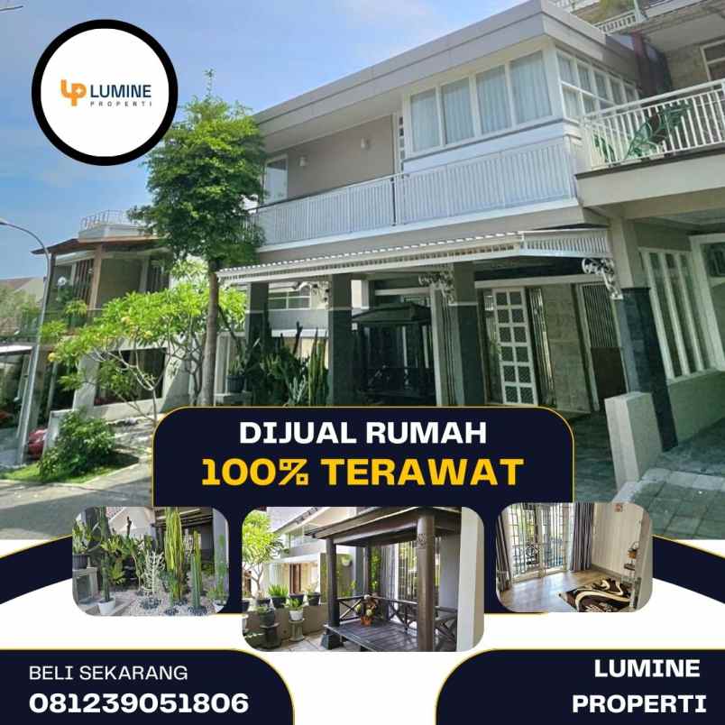 rumah dijual 100 terawat dan siap huni