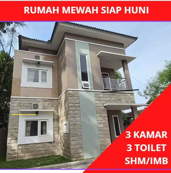 rumah dijual jogja terbaru 2 lantai mewah di jakal