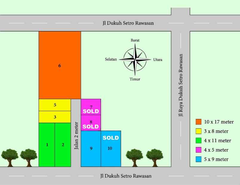 rumah dukuh setro rawasan cuman 200 jutaan