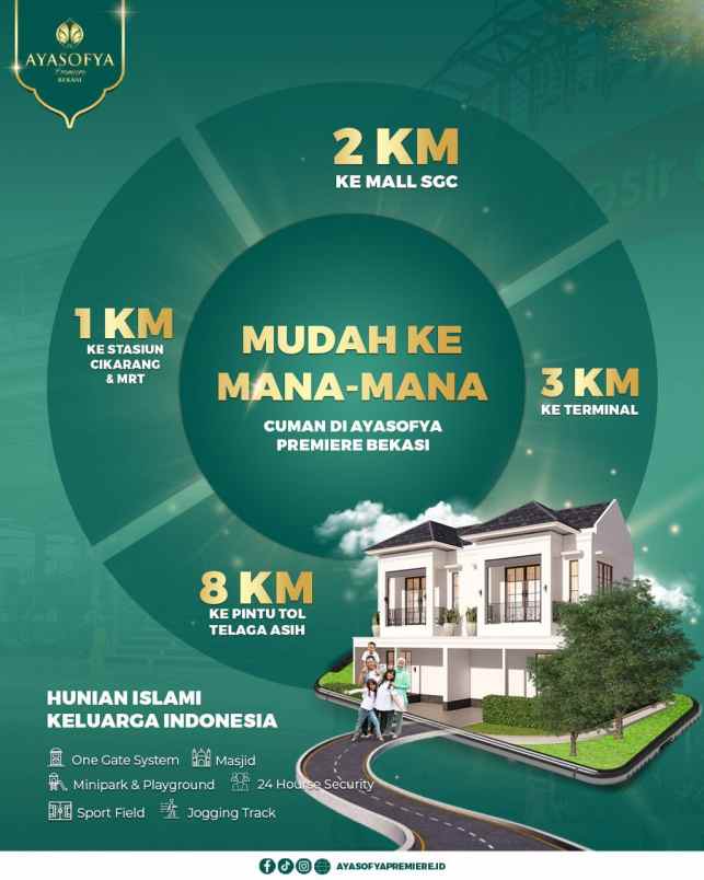 rumah emerald tanpa riba di bekasi