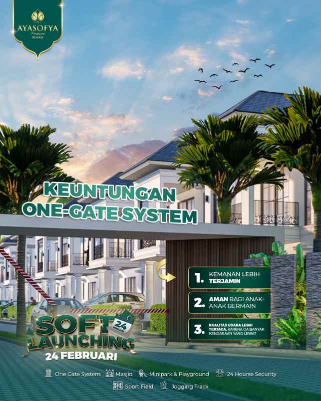 rumah emerald tanpa riba di bekasi