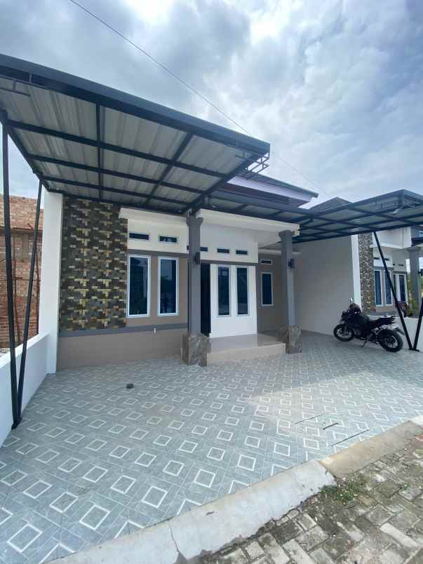 rumah idaman type 60 di jalan melati pekanbaru