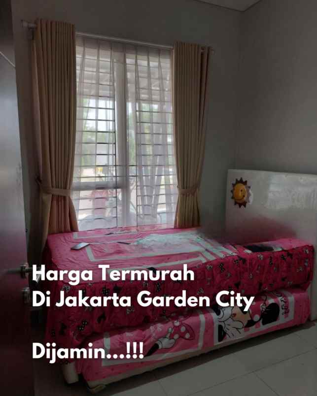 rumah jakarta garden city harga termurah