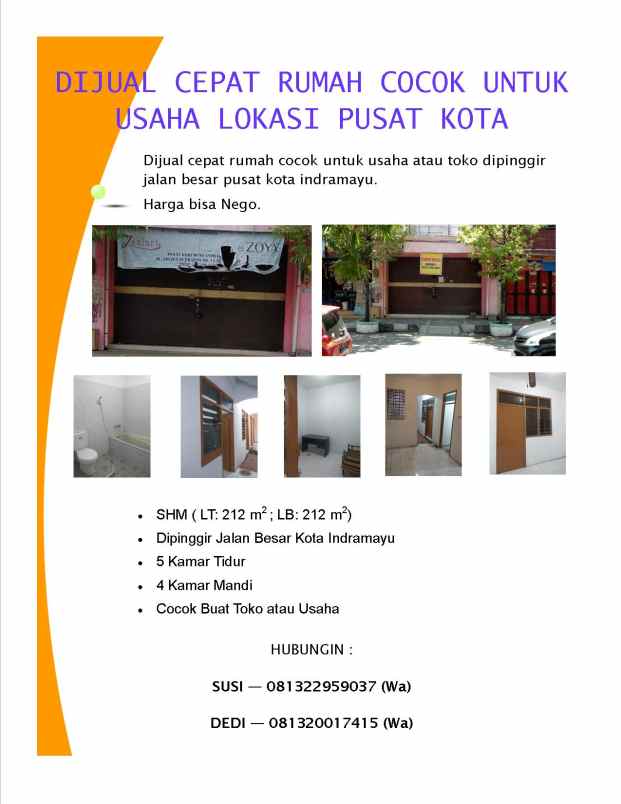 rumah jl let jen suprapto kab