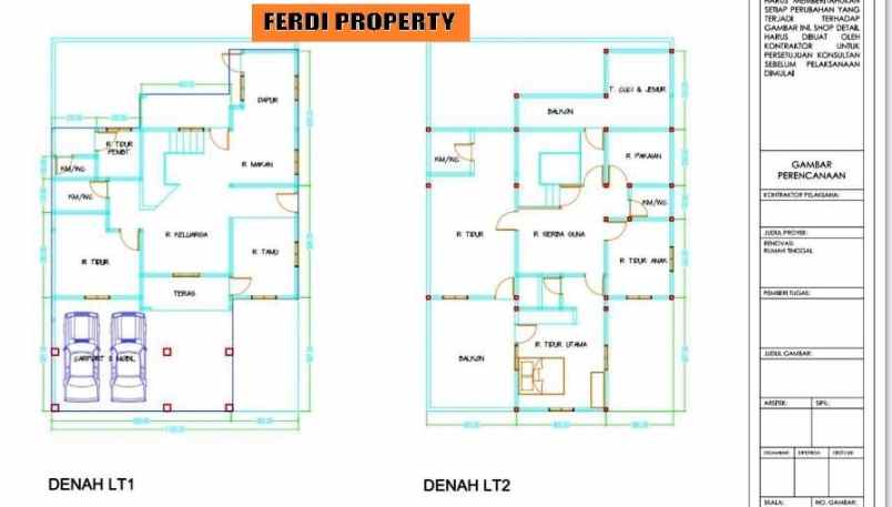 rumah mewah cantik 2 lantai legenda wisata cibubur