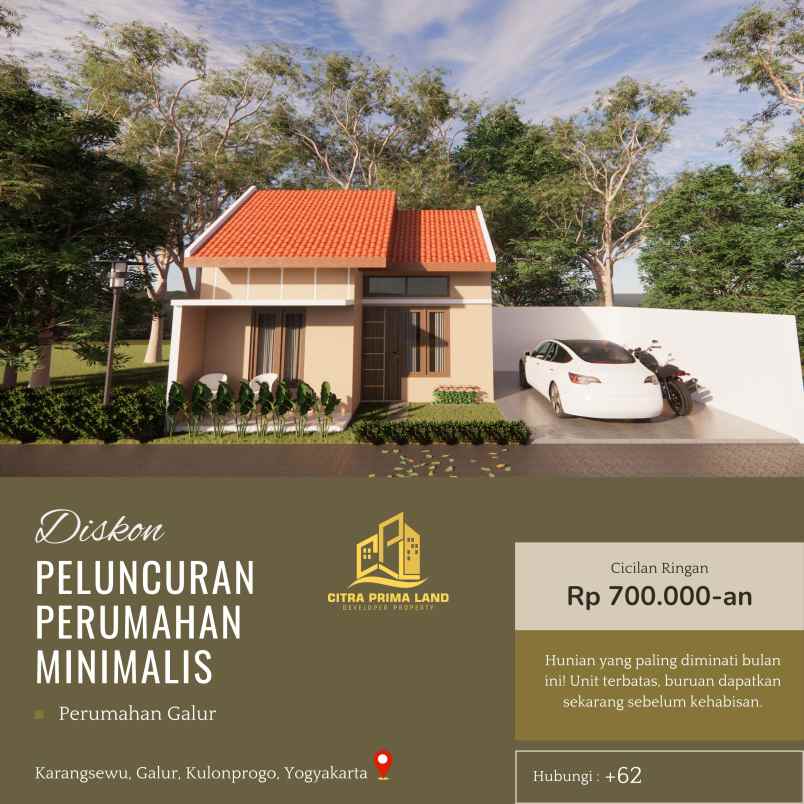 rumah minimalis murah berkualitas padat penduduk