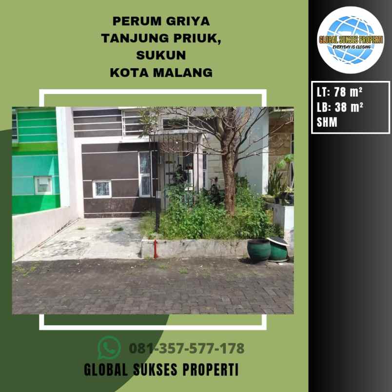 rumah minimalis super murah siap huni di sukun malang