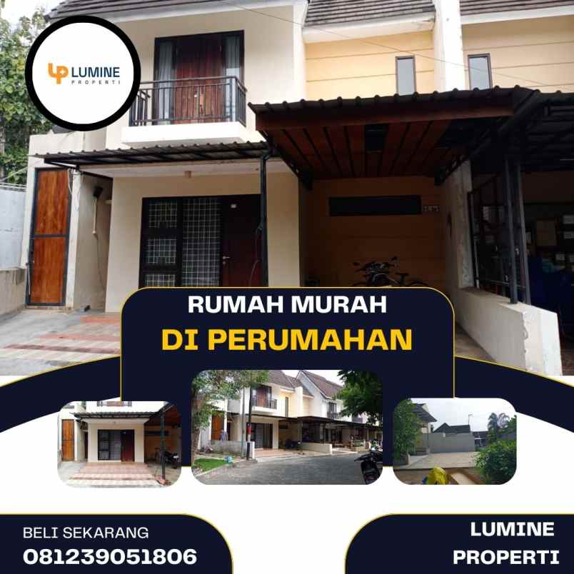 rumah modern 100 terawat di perumahan