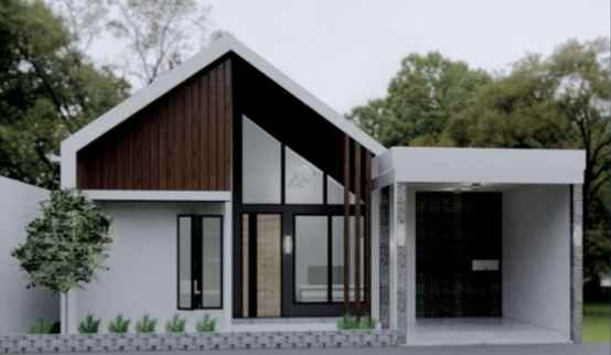 rumah modern paling laris di jalan godean