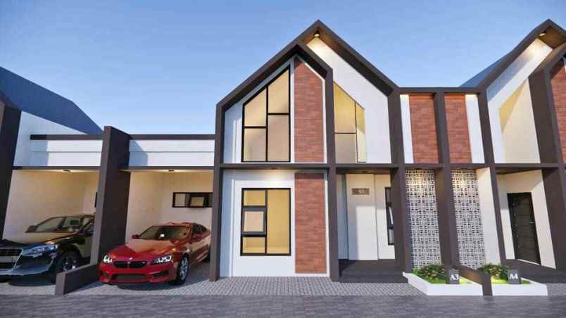 rumah modern scandinavian dekat pemda sleman