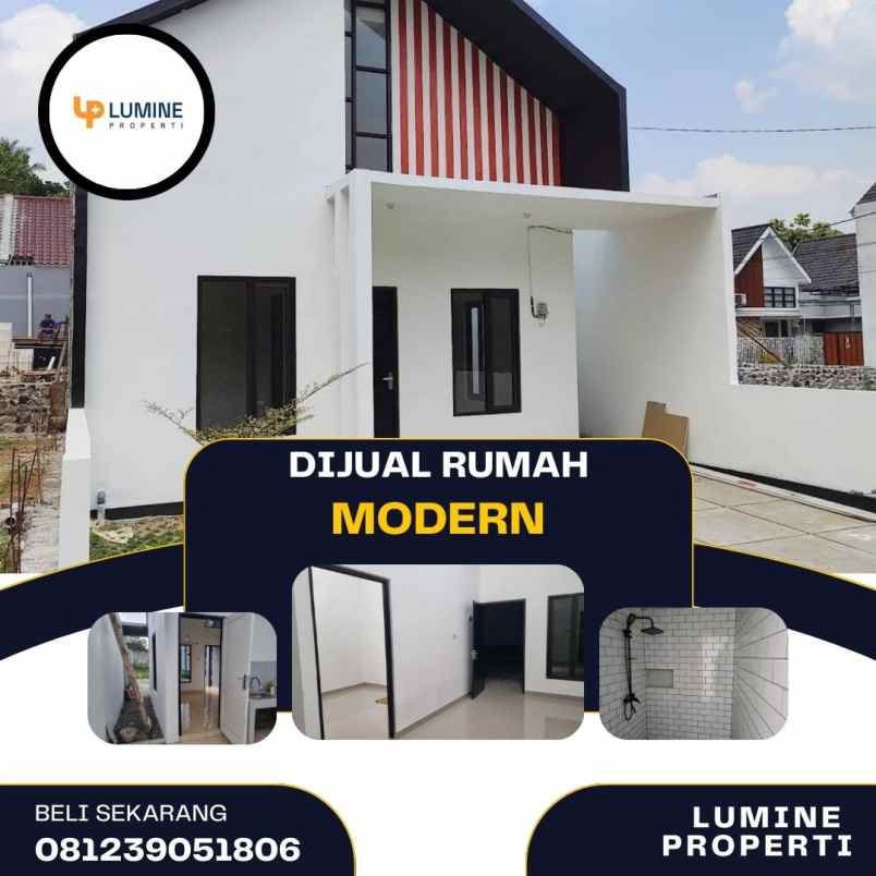 rumah modern strategis dekat pusat kota