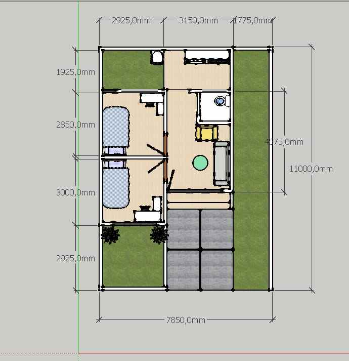 rumah murah 400 jutaan dekat pasar godean