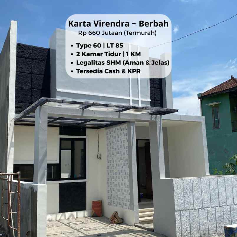 rumah murah area jogja tipe 60 85 dekat jl jogja solo