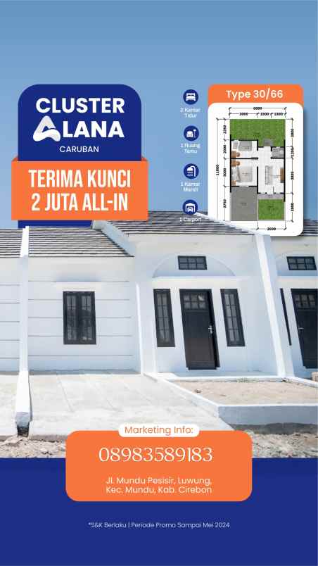 rumah murah cuma 500ribu all in