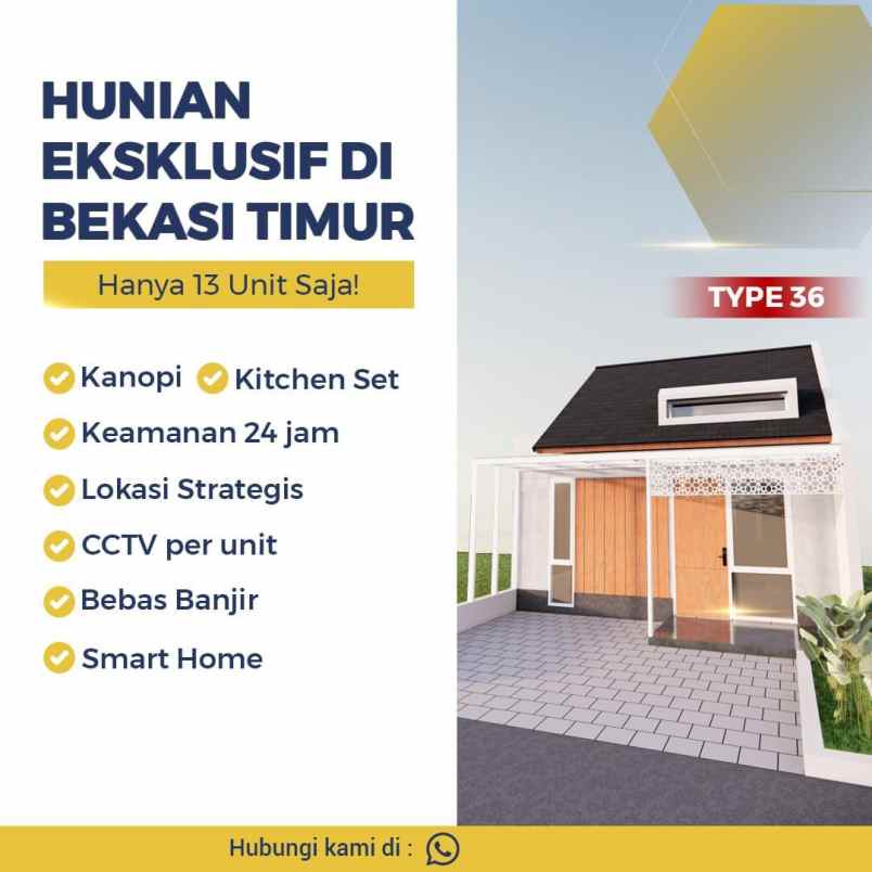 rumah murah dekat vida bekasi