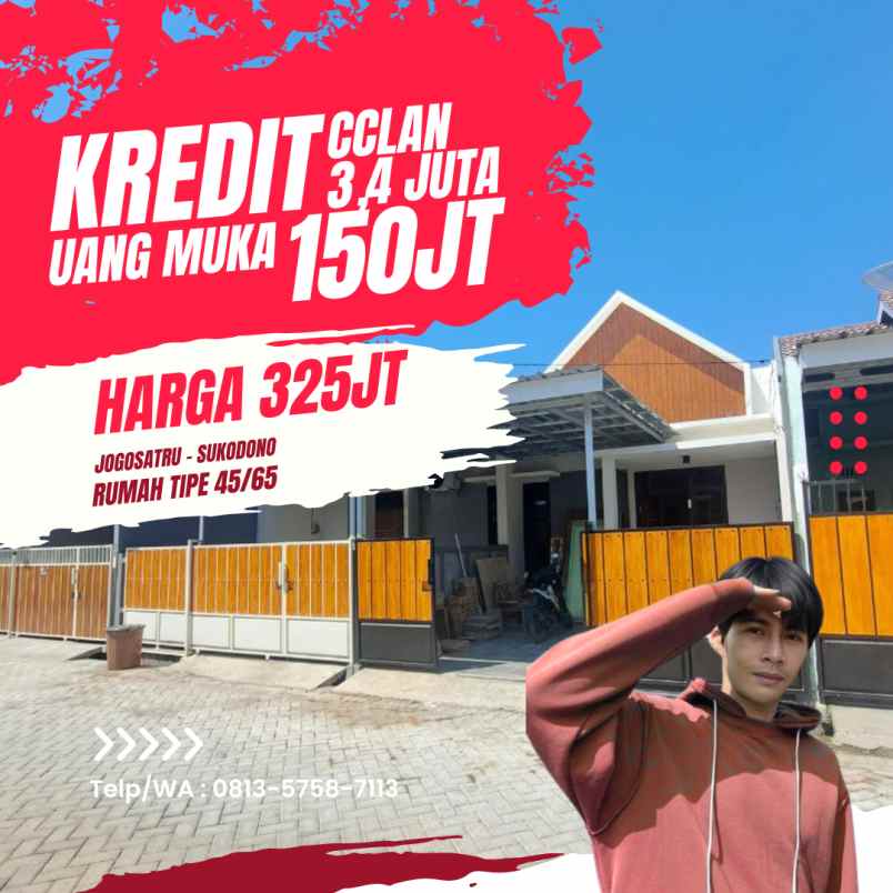 rumah ready siap hunni dekat pasar jumat legi