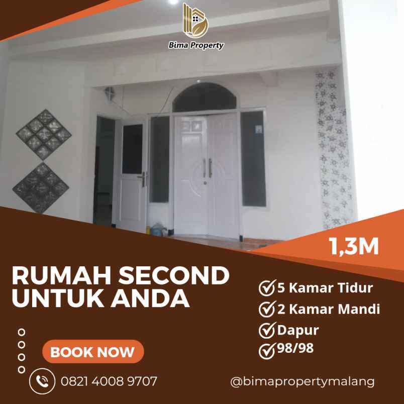 rumah second untuk anda dan keluarga