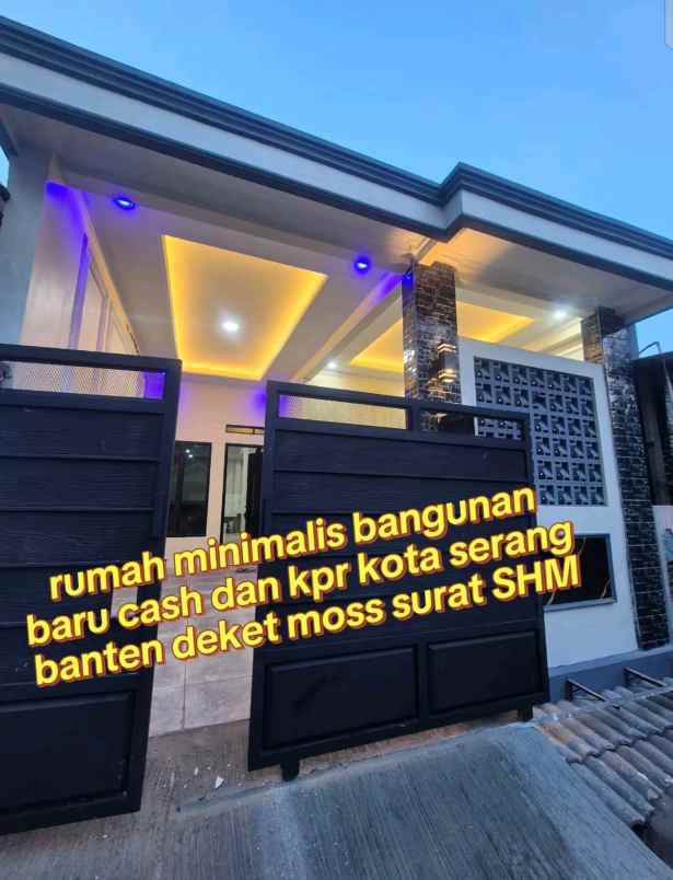 rumah siap huni depan mall