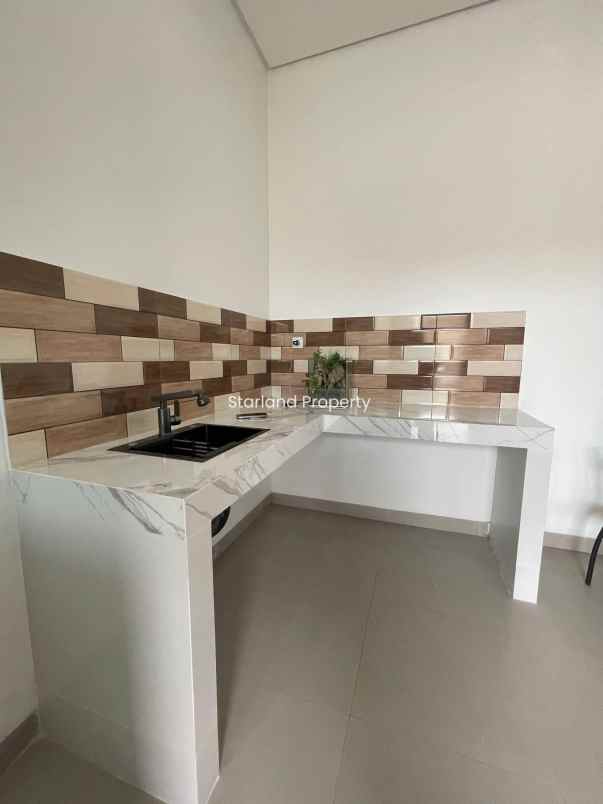 rumah siap huni konsep scandinavian modern di bintaro