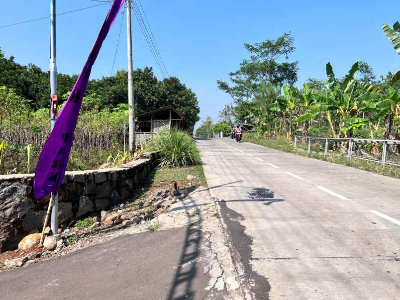 tanah bendungan kedawung sragen