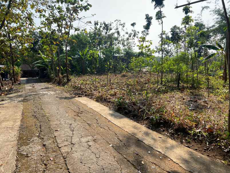 tanah datar 1544m siap bangun tempat tinggal investasi