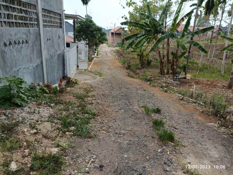 tanah di kemiling luas 1700m shm akses jalan aspal