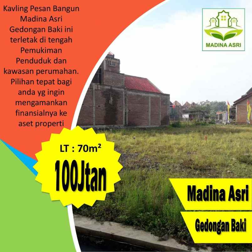 tanah gedongan baki