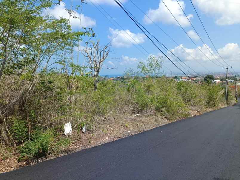 tanah ocean view airport tol di ungasan bali