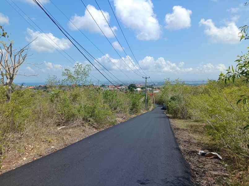 tanah ocean view airport tol di ungasan bali