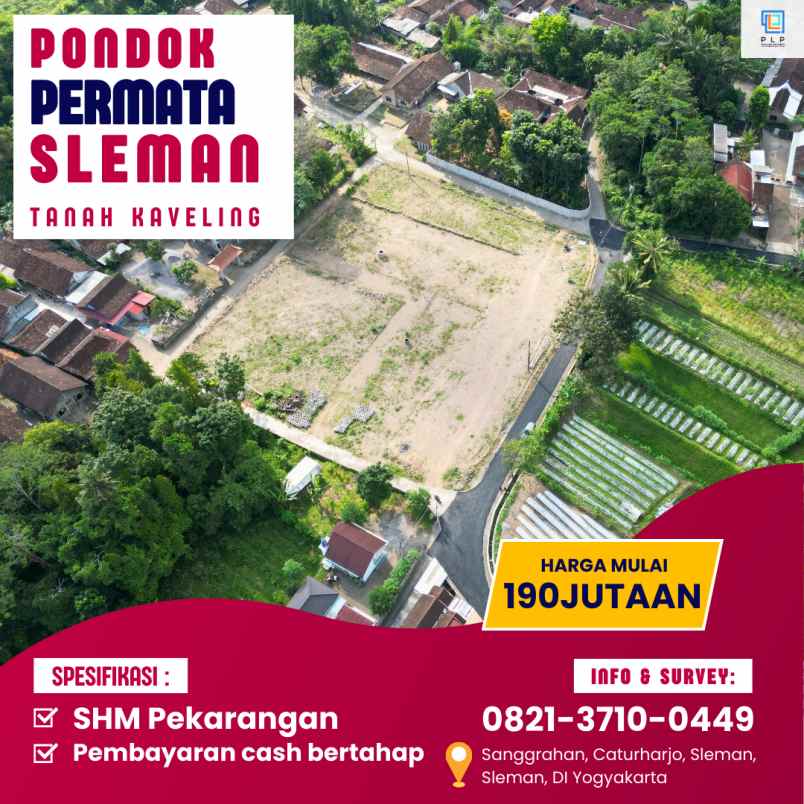 tanah pekarangan murah 190 jutaan selatan ibarbo park