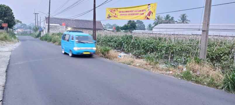 tanah prospek pinggir jalan di bogor tanah shm